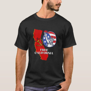 Camiseta Liberen a Patriota Conservador de California para 