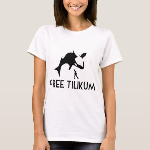 Camiseta Liberen a Tilikum Salven a la ballena asesina de O