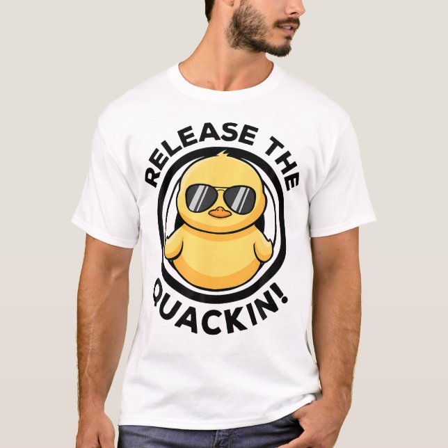 Camiseta Liberen al Quackin I Love Duck Amantes Graciosos Y (Anverso)