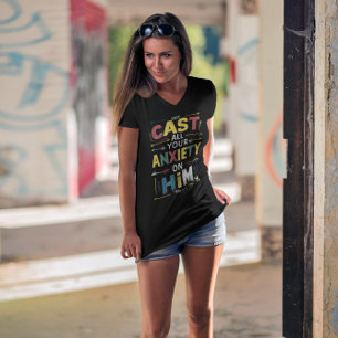 Camiseta Liberen sus preocupaciones, acepten la paz