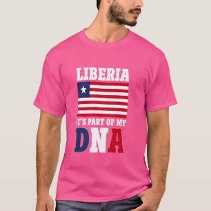 Camiseta Liberia Bandera liberiana África