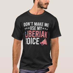 Camiseta Liberiana Voz Liberia Roots liberianos