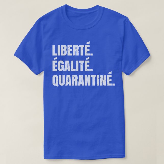 Camiseta Libert gali Quarantin Divertido regalo (Diseño del anverso)