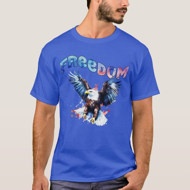 Camiseta Libertad - 250º Día de la Independencia (Anverso)