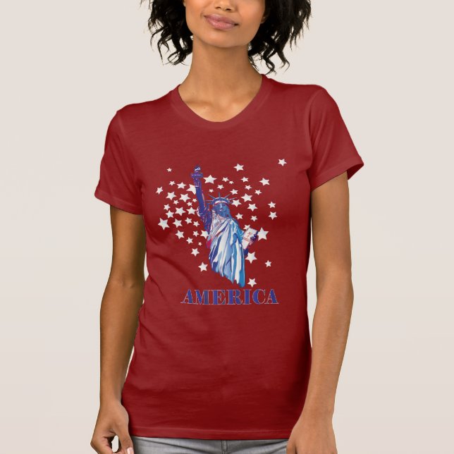 CAMISETA LIBERTAD AMÉRICA (Anverso)
