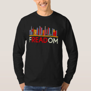 Camiseta Libertad Anti Prohibición Libros Libertad Para Lee