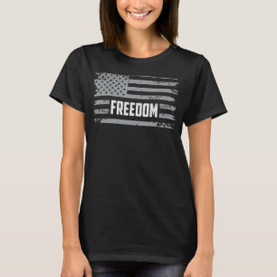 Camiseta Libertad Bandera de Estados Unidos Veterano Abuelo