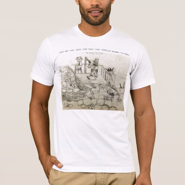 Camiseta Libertad colgante (Anverso)