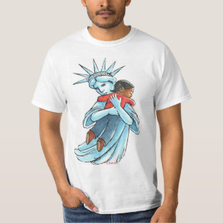 Camiseta Libertad con el niño