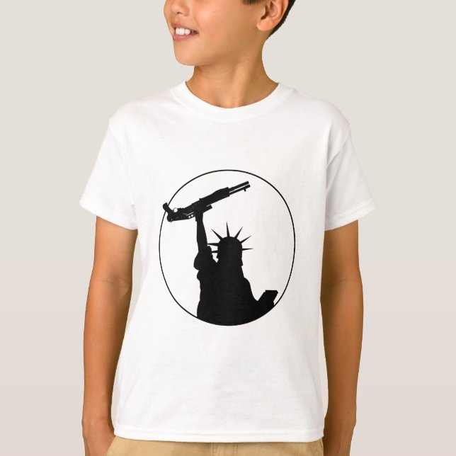 Camiseta Libertad con la escopeta (Anverso)