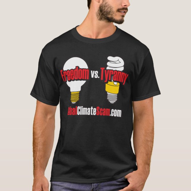 Camiseta Libertad contra tiranía (Anverso)