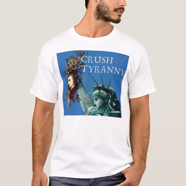 Camiseta Libertad contra tiranía (Anverso)