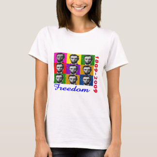 Camiseta LIBERTAD de Abe Lincoln 1809 2009 regalos únicos