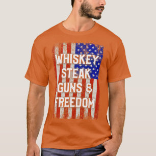 Camiseta Libertad de armas de filete patriótico