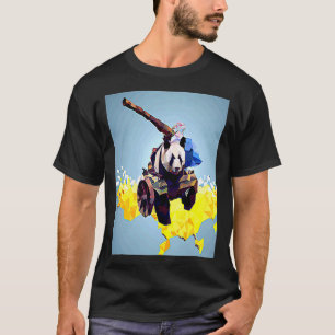 Camiseta Libertad de Bazooka Panda Sláva Ukrayíni