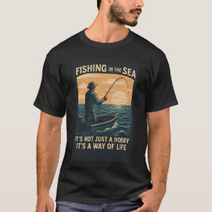 Camiseta Libertad de carrete - Pesca patriótica vintage