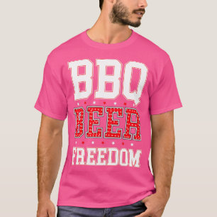 Camiseta LIBERTAD DE CERVEZA DE barbacoa (2)