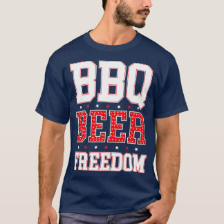 Camiseta LIBERTAD DE CERVEZA DE barbacoa 9
