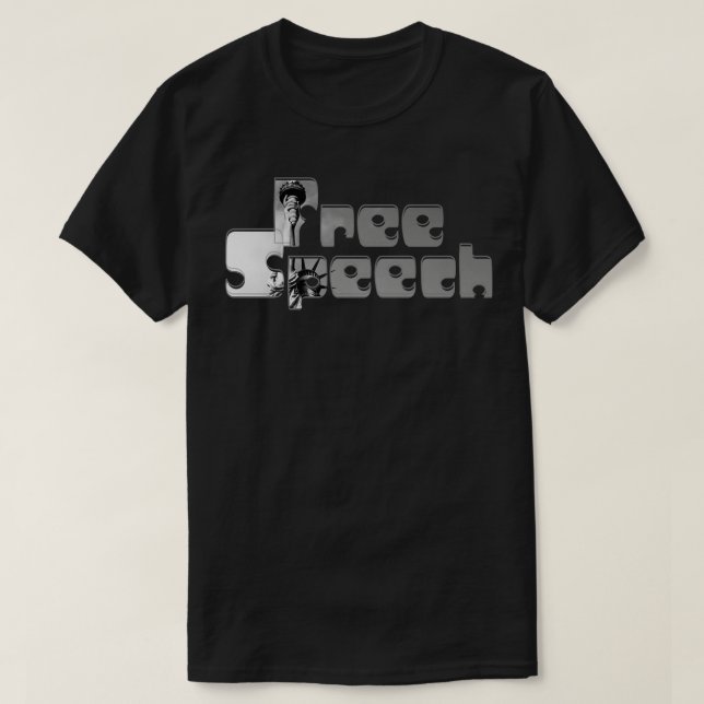 Camiseta Libertad de expresión (Diseño del anverso)
