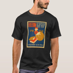 Camiseta Libertad De Expresión De La Religión Desde La Vez 