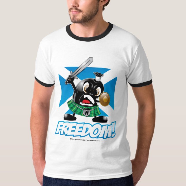 Camiseta Libertad de Haggis (Anverso)