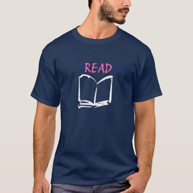 Camiseta Libertad de lectura (Anverso)