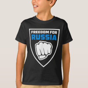 Camiseta Libertad de Legión para Rusia Bandera Anti-Guerra