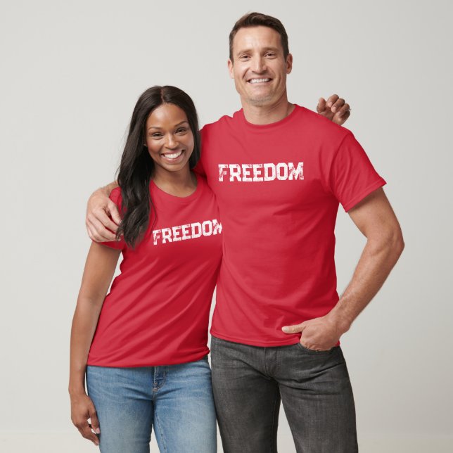 Camiseta Libertad de los Camisas de la Libertad Roja (Unisexo)
