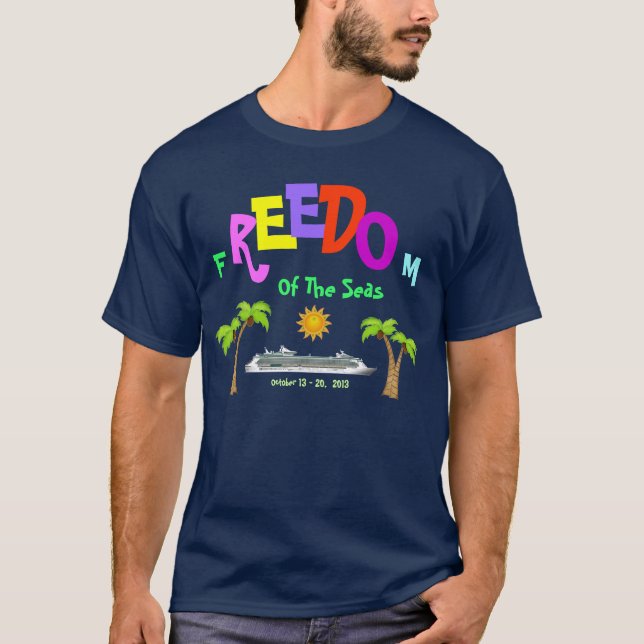 Camiseta Libertad de los mares (2) (Anverso)