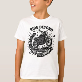 Camiseta Libertad de Motociclista Rompe Fronteras