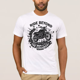 Camiseta Libertad de Motociclista Rompe Límites