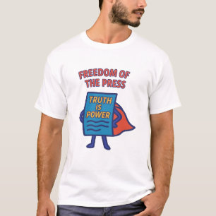 Camiseta Libertad de prensa: La verdad es poder
