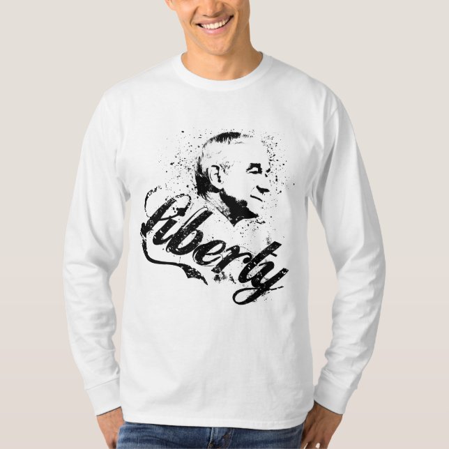 Camiseta Libertad de Ron Paul (Anverso)