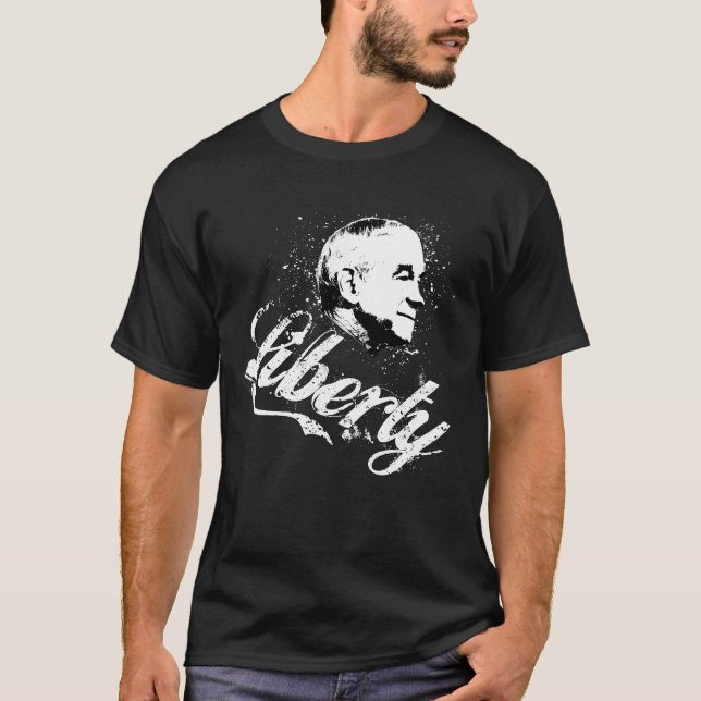 Camiseta Libertad de Ron Paul (Anverso)