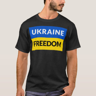 Camiseta LIBERTAD DE UCRANIA apoya la paz para una Ucrania