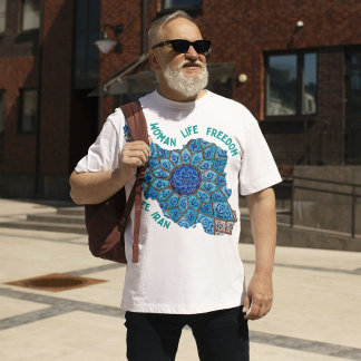 Camiseta Libertad de vida de la mujer | Minakari Green pers