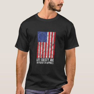 Camiseta Libertad de vida La búsqueda de la felicidad Betsy
