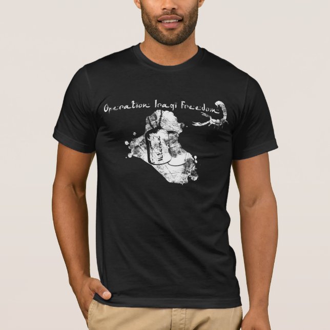 Camiseta Libertad del iraquí de la operación (Anverso)