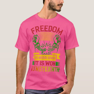 Camiseta Libertad Desde El Orgullo Del 1865 De Junio, La Li