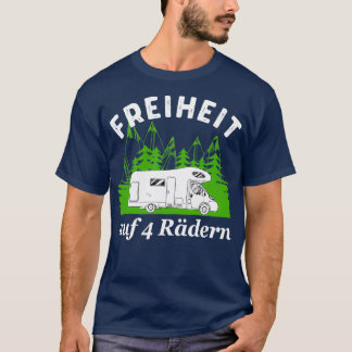 Camiseta Libertad en 4 ruedas Regalo de Motohome