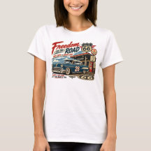 Libertad en el Camino Ruta 66 Mujeres con Hot Rod