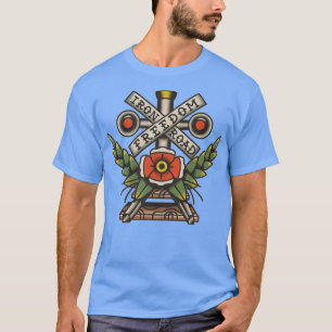 Camiseta Libertad en la carretera de hierro 1