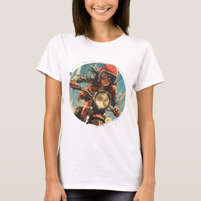 Camiseta Libertad en las ruedas (Anverso)