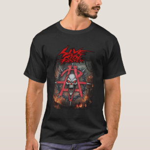Camiseta Libertad en las ruedas Motodeportes Rebeldes Anárq