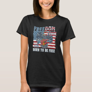 Camiseta Libertad Estados Unidos Águila Patriotismo de band