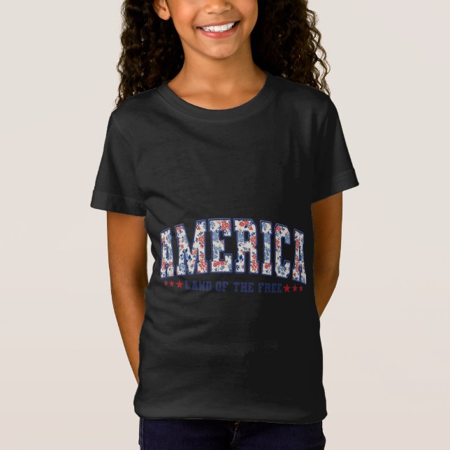 Camiseta Libertad Floral (Anverso)