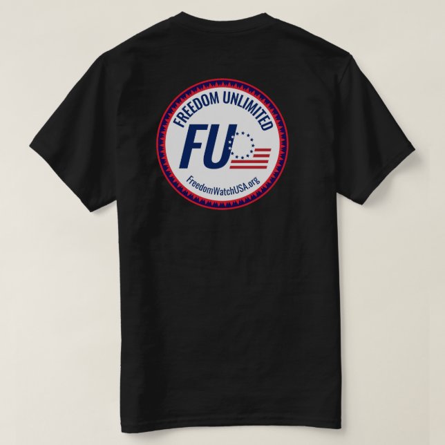 Camiseta Libertad ilimitada (Reverso del diseño)