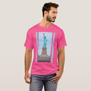 Camiseta Libertad Iluminando al Mundo Poema de Lázaro