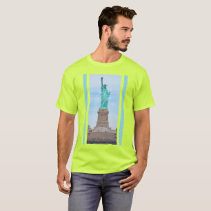 Camiseta Libertad Iluminando el Mundo Poema de Lázaro