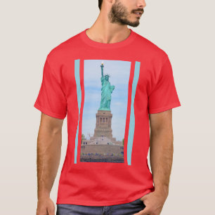 Camiseta Libertad Iluminando el Mundo Poema de Lázaro